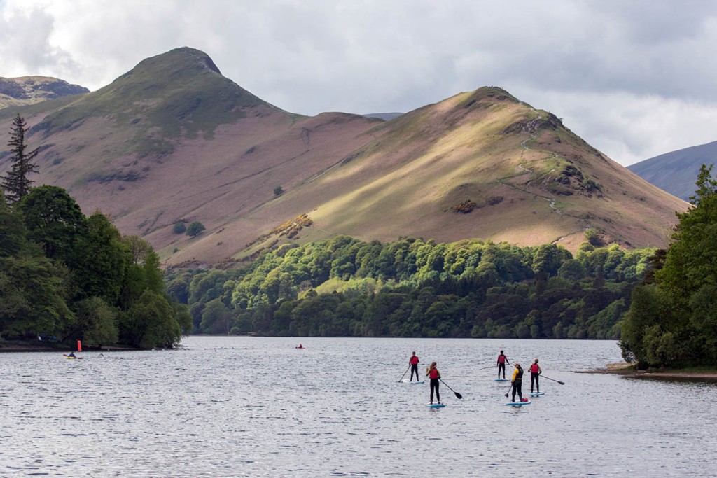 Stand-up paddle boarding in action during this year's festival. Photo: Stuart Holmes Stand-up paddle boarding in action during this year's festival. Photo: Stuart Holmes