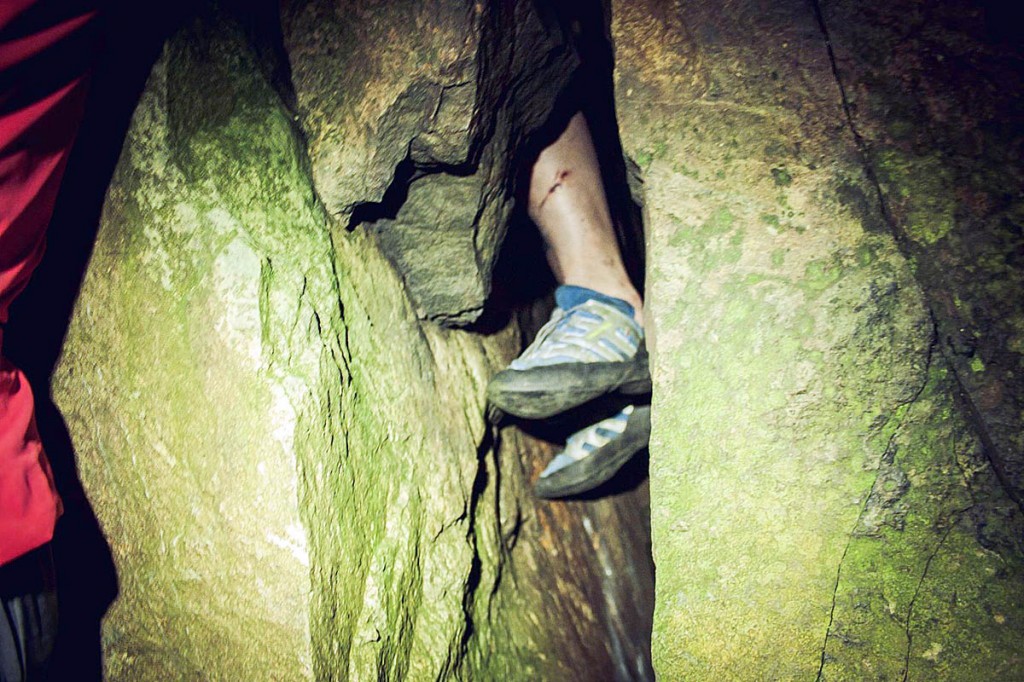 The climber became trapped when she slipped. Photo: Keswick MRT