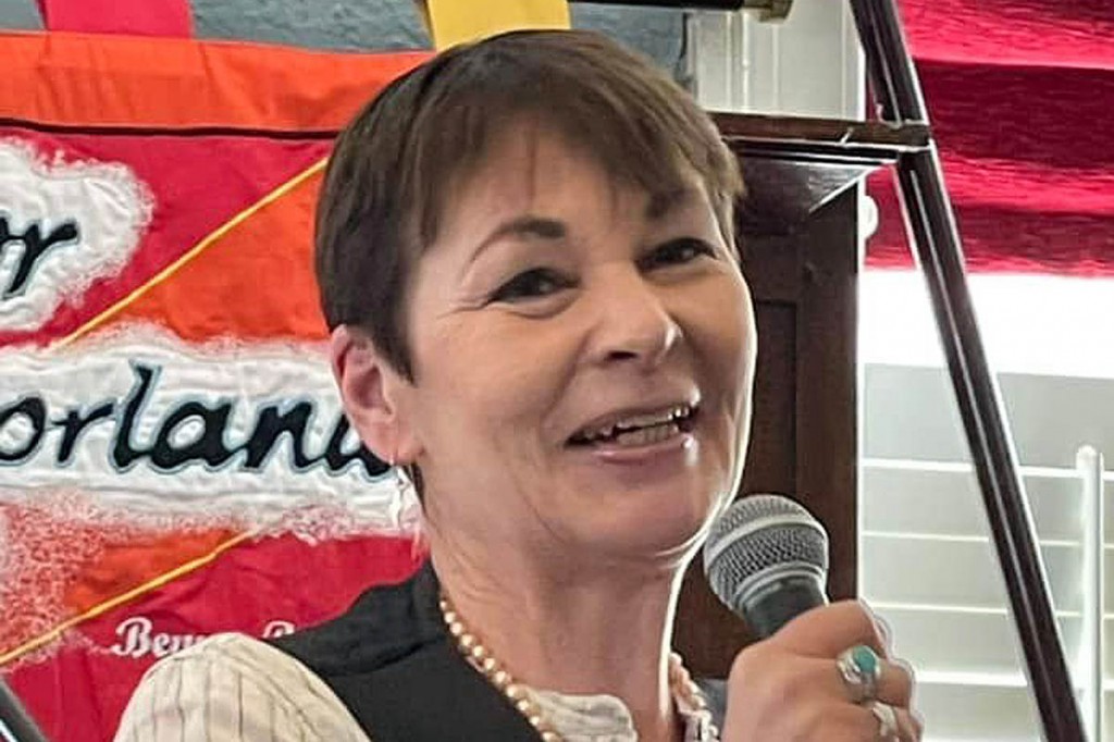 Caroline Lucas speaks at the event. Photo: Claire Ball-Smith Caroline Lucas speaks at the event. Photo: Claire Ball-Smith