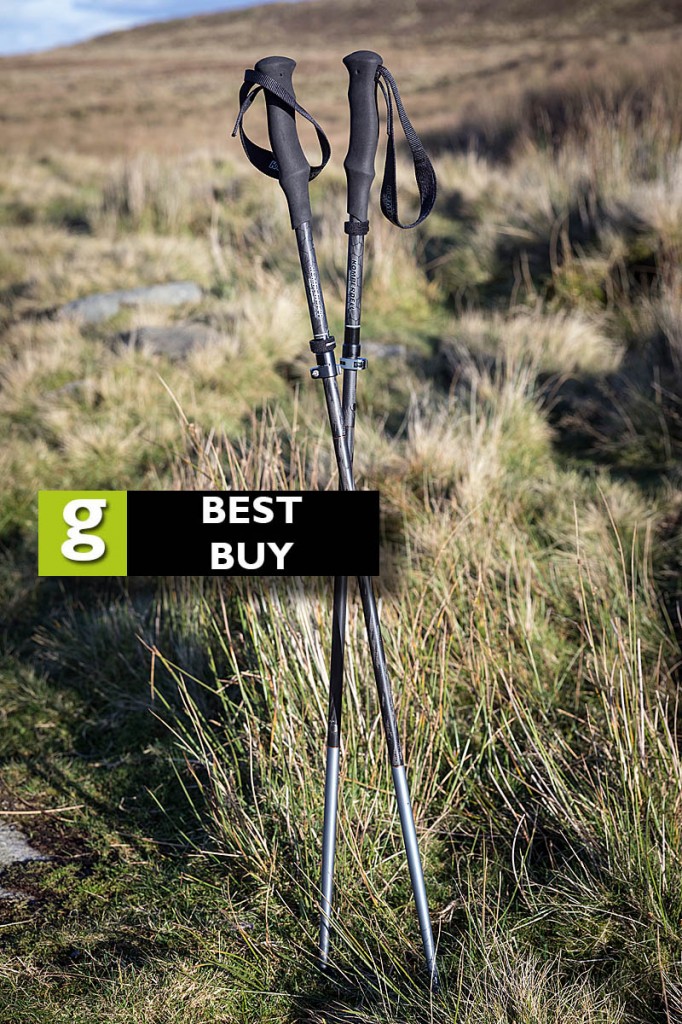 The Komperdell poles earned a best buy rating. Photo: Bob Smith/grough The Komperdell poles earned a best buy rating. Photo: Bob Smith/grough