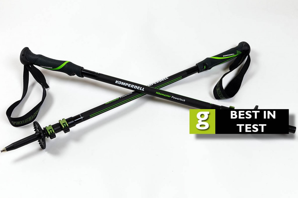 Komperdell Hikemaster Powerlock. Photo: Bob Smith/grough Komperdell Hikemaster Powerlock. Photo: Bob Smith/grough