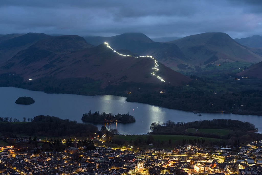 The scene on Cat Bells and Derwent Water. Photo: Nick Landells/Lakeland Photo Walks