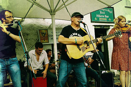 The Gerry McNeice Band performs at this year's festival at the pub The Gerry McNeice Band performs at this year's festival at the pub