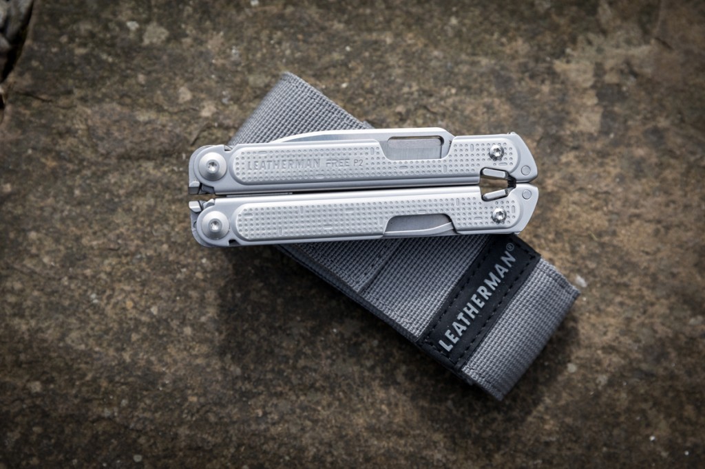 The Leatherman multitool folds up into a neat package. Photo: Bob Smith/grough