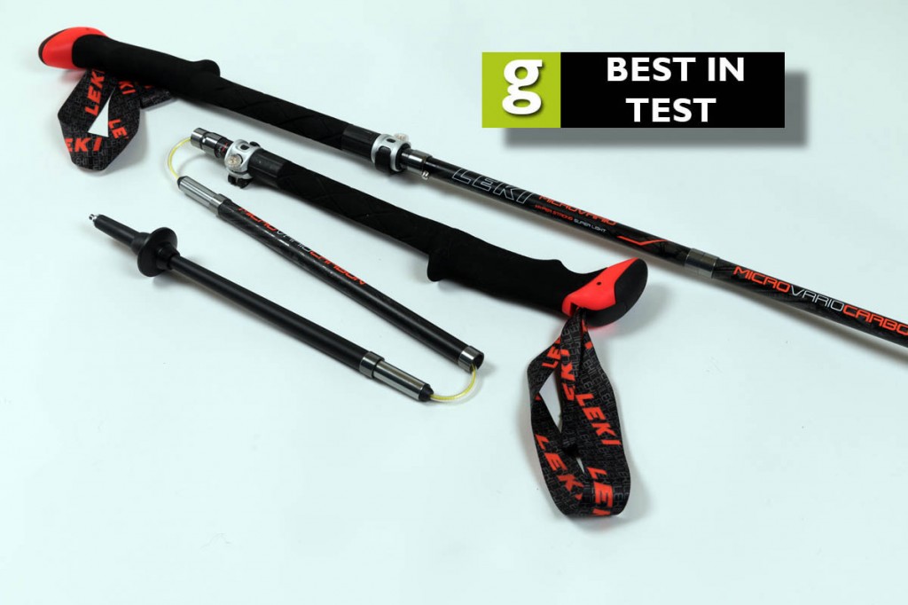 Leki Micro Vario Carbon. Photo: Bob Smith/grough Leki Micro Vario Carbon. Photo: Bob Smith/grough