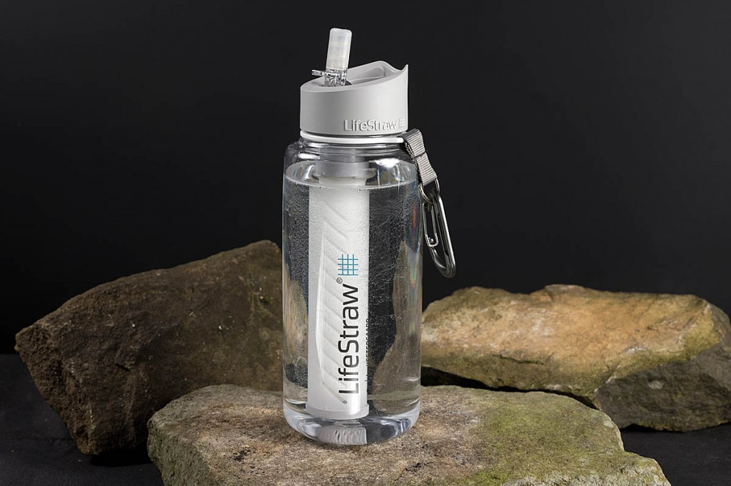 LifeStraw Go 1L Water Bottle with Filter. Photo: Bob Smith/grough