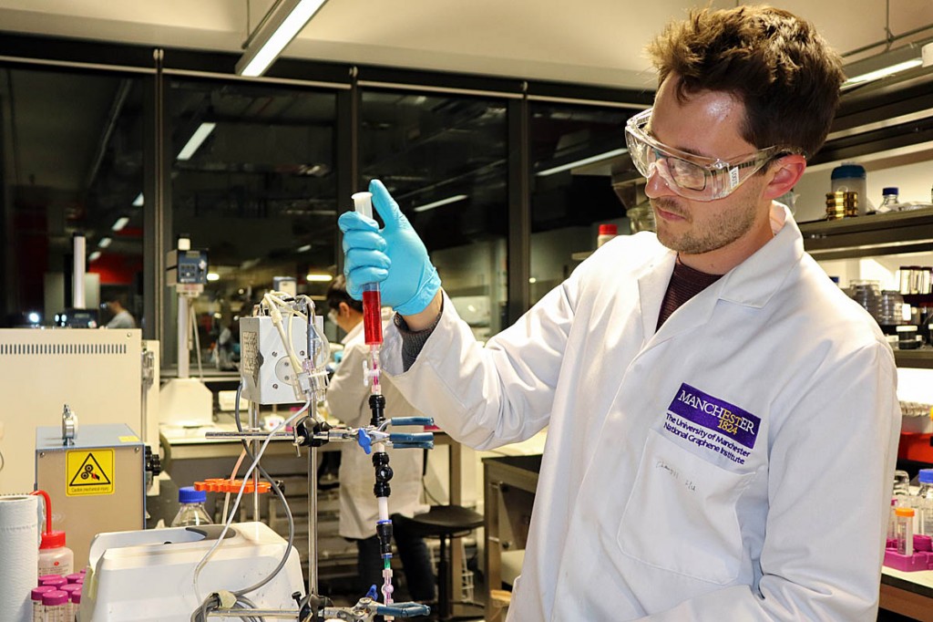 LifeSaver will collaborate with the university's National Graphene Institute on the project LifeSaver will collaborate with the university's National Graphene Institute on the project