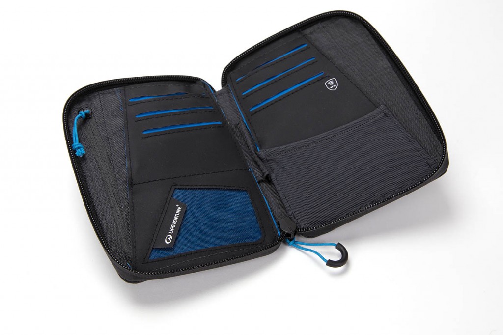 Lifeventure RFiD Mini Document Wallet. Photo: Bob Smith/grough Lifeventure RFiD Mini Document Wallet. Photo: Bob Smith/grough