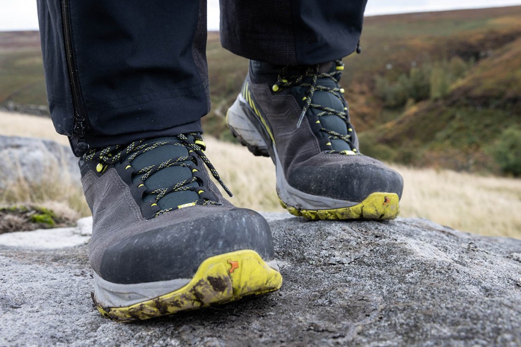 We tested the boots in a variety of terrains. Photo: Bob Smith/grough