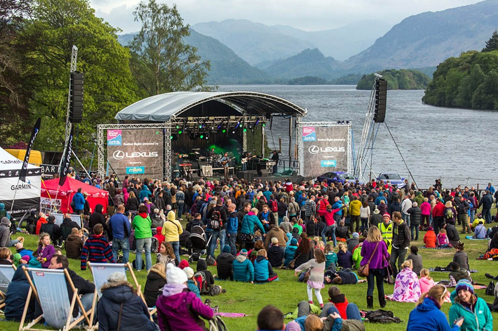 The Keswick Mountain Festival music event will again be staged on the shore of Derwent Water