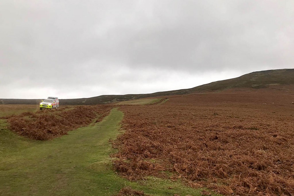 One of the team's vehicles in action. Photo: Longtown MRT