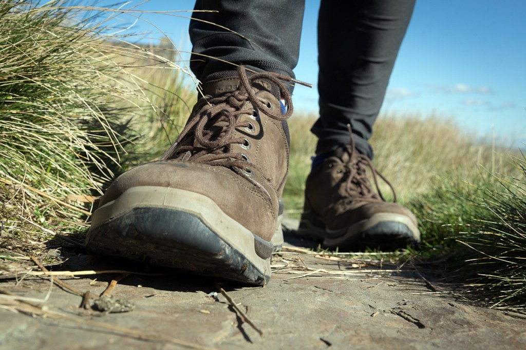 The Lowa shoe was equally at home on the trail and on the High Street. Photo: Bob Smith/grough The Lowa shoe was equally at home on the trail and on the High Street. Photo: Bob Smith/grough