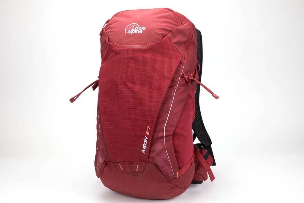 Lowe Alpine Aeon 27 rucksack. Photo: Bob Smith/grough Lowe Alpine Aeon 27 rucksack. Photo: Bob Smith/grough
