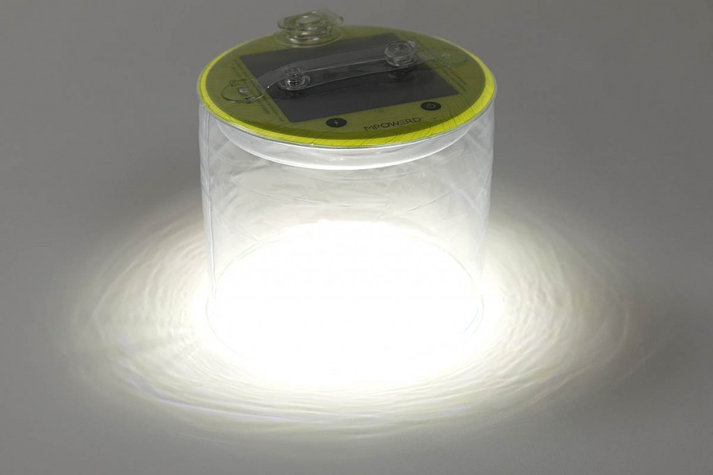 Luci Pro Outdoor 2+ solar light. Photo: Bob Smith/grough Luci Pro Outdoor 2+ solar light. Photo: Bob Smith/grough