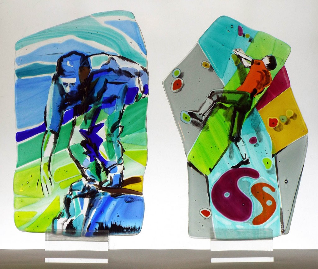 The two new MCofS trophies The two new MCofS trophies