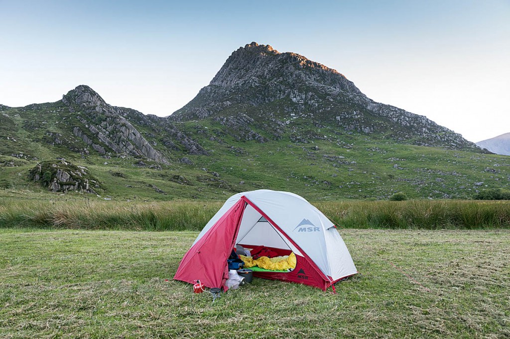 The Elixir 1 gives solo campers plenty of space in which to enjoy the British countryside. Photo: Bob Smith/grough