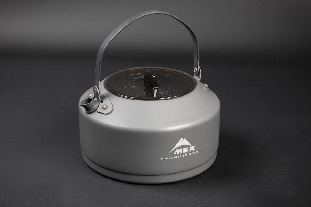 MSR Pika 1.0 L Teapot. Photo: Bob Smith/grough MSR Pika 1.0 L Teapot. Photo: Bob Smith/grough