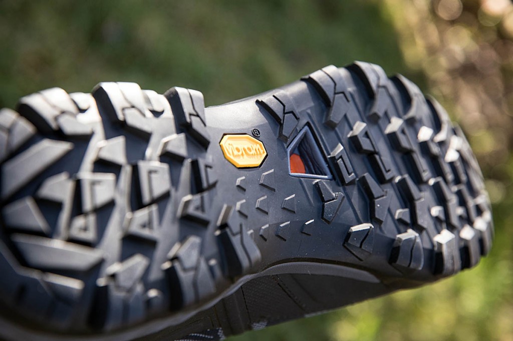 Mammut boot's outsole. Photo: Bob Smith/grough Mammut boot's outsole. Photo: Bob Smith/grough