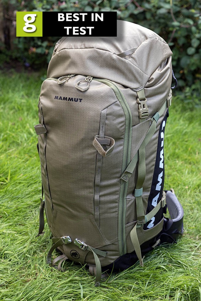 Mammut Trion Spine 50. Photo: Bob Smith/grough Mammut Trion Spine 50. Photo: Bob Smith/grough