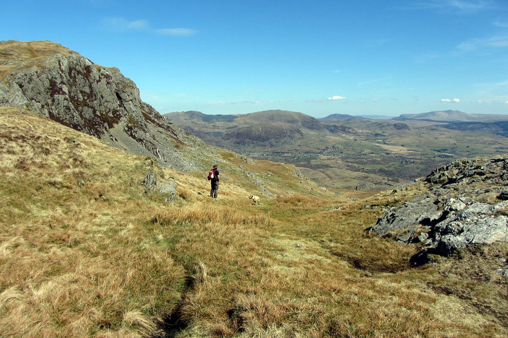 The woman slipped while walking on Moel-yr-hydd. Photo: Gareth James CC-BY-SA-2.0