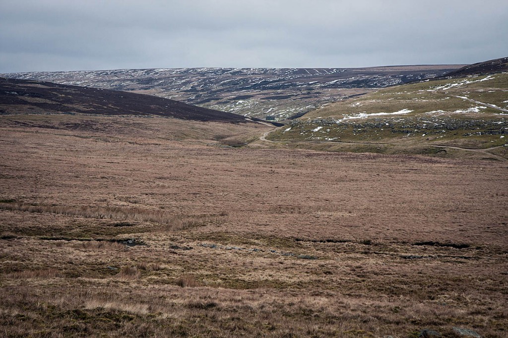 The cave entrance lies on remote moorland between Wharfedale and Nidderdale. Photo: Bob Smith/grough