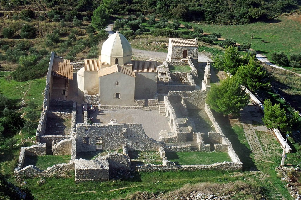Mr Tossell set out to walk to the monastery on Mount Skopos, Zante. Photo: Photo: Maesi64