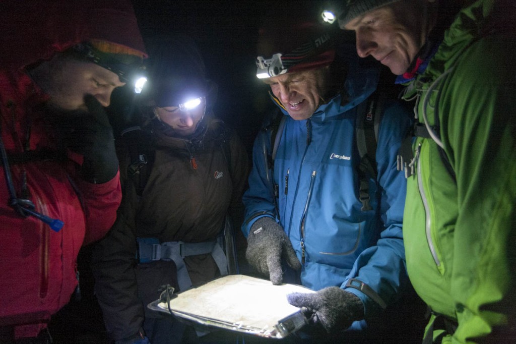 Training for the Mountain Leader award. Photo: Bob Smith/grough Training for the Mountain Leader award. Photo: Bob Smith/grough