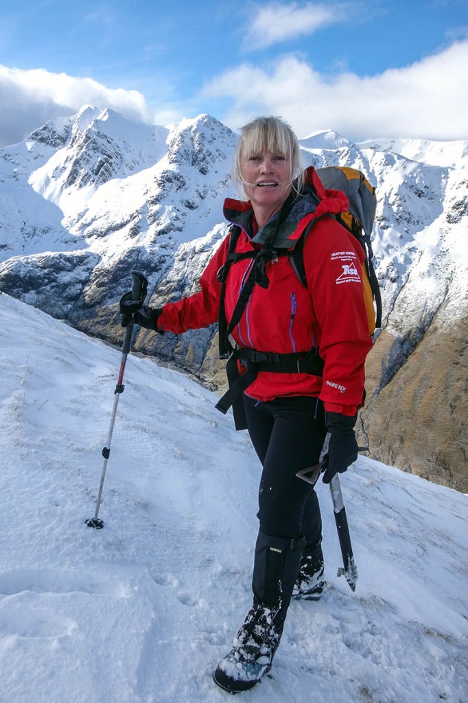 Heather Morning of Mountaineering Scotland