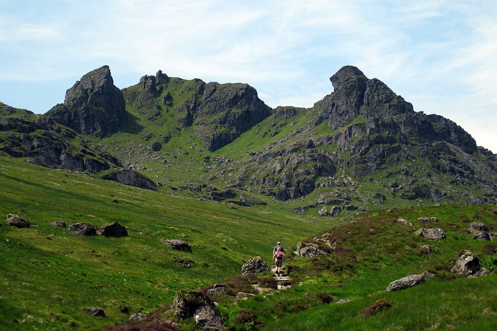 The car park is used by walkers heading for The Cobbler. Photo: Neil Reid The car park is used by walkers heading for The Cobber. Photo: Neil Reid