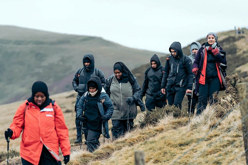 More than 130 people signed up for the walk. Photo: Muslim Walkers More than 130 people signed up for the walk. Photo: Muslim Walkers
