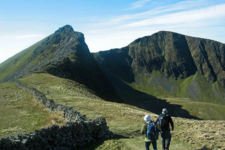 The walker was with a group on Mynydd Drws-y-Coed. Photo: Alan Richards CC-BY-SA-2.0