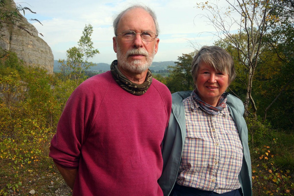 Michael Dewey and his wife Gillian