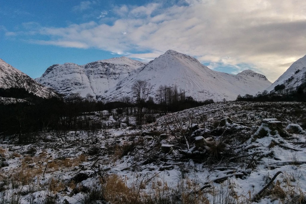 The remains were found on trust land in Glen Coe. Photo: NTS The remains were found on trust land in Glen Coe. Photo: NTS