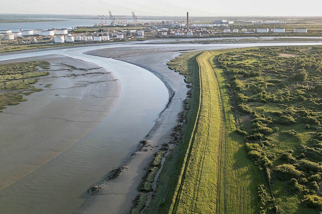 The area has a mix of industrial and rural landscapes. Image: Natural England The area has a mix of industrial and rural landscapes. Image: Natural England