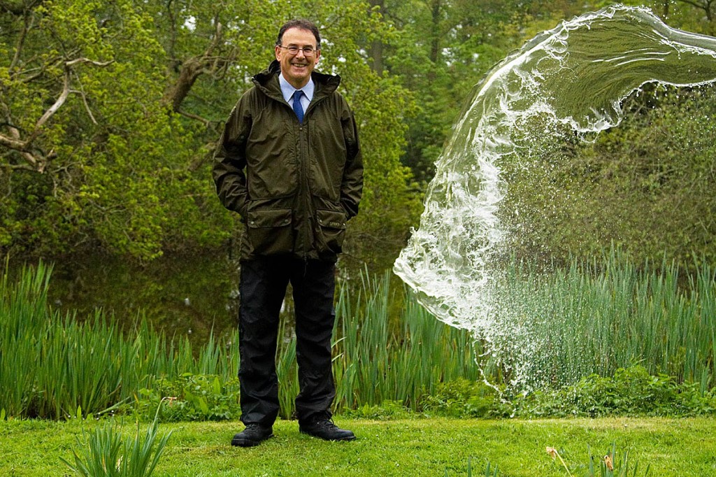 Nick Brown used his chemistry expertise to develop water-repellency products Nick Brown used his chemistry expertise to develop water-repellency products