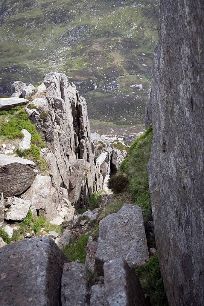 The top of Nor Nor Gully. Photo: Bob Smith/grough