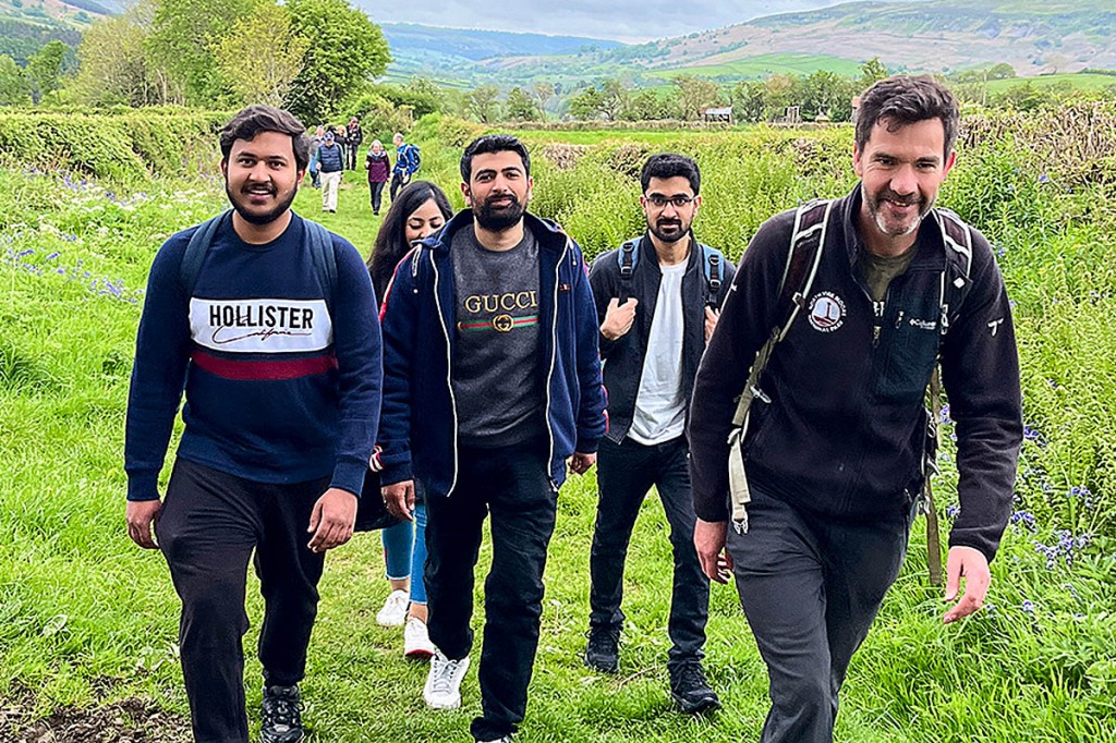 Participants in the North York Moors Wainstones guided walk. Photo: Ahsin Safeer 1200 Participants in the North York Moors Wainstones guided walk. Photo: Ahsin Safeer 1200