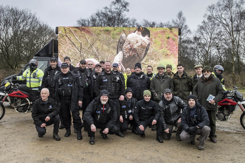 Patrol groups at the launch. Photo: North Yorkshire Police