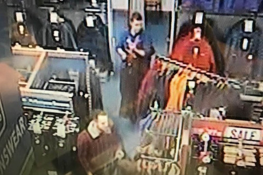 Police are appealing for help to identify the men in the CCTV image Police are appealing for help to identify the men in the CCTV image