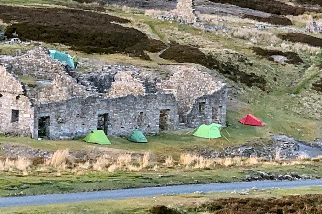 The group was found camping near Surrender Bridge in Swaledale. Photo: North Yorkshire Police