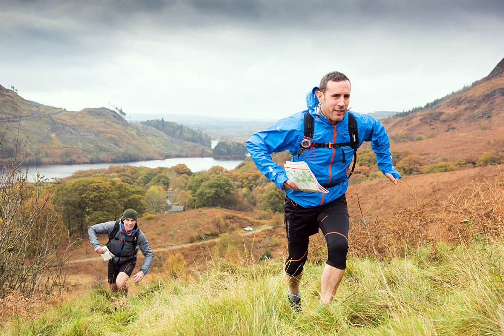 Competitors take part in last year's OMM