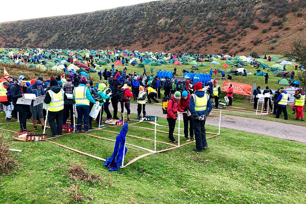 Temperatures in the camp reached -12C. Photo: OMM