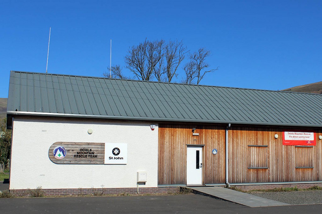 The Ochils Mountain Rescue Team headquarters. Photo: Leslie Barrie CC-BY-SA-2.0 The Ochils Mountain Rescue Team headquarters. Photo: Leslie Barrie CC-BY-SA-2.0