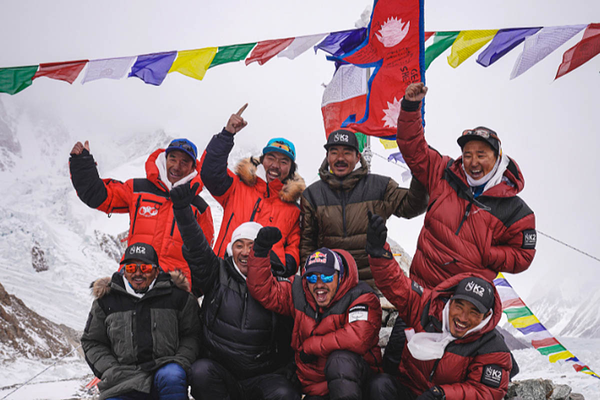 Grough Nimsdai Purja Among Sherpa Team To Complete First Winter 