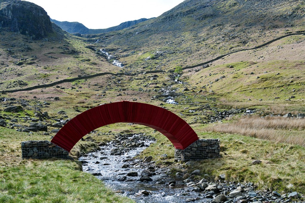 PaperBridge stands in Grisedale in the shadow of Helvellyn. Photo: Greg Stephenson PaperBridge stands in Grisedale in the shadow of Helvellyn. Photo: Greg Stephenson