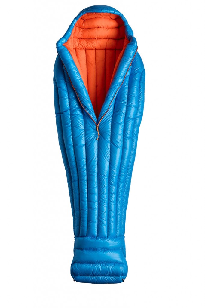 The Patagonia sleeping bags will go on sale this month