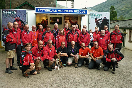 Patterdale MRT marks its first 50 years, with May, daughter of team members Bernie and Anja Gilmartin and Corrie, the team's search dog Patterdale MRT marks its first 50 years, with May, daughter of team members Bernie and Anja Gilmartin and Corrie, the team's search dog