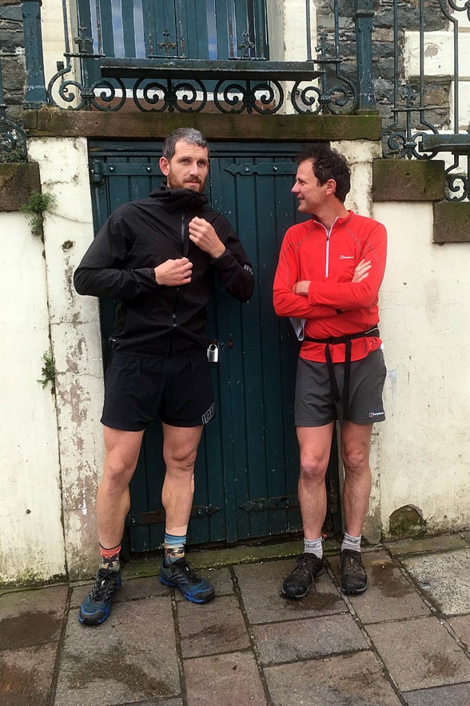 Paul Tierney, left, and Steve Birkinshaw at the Moot Hall in Keswick