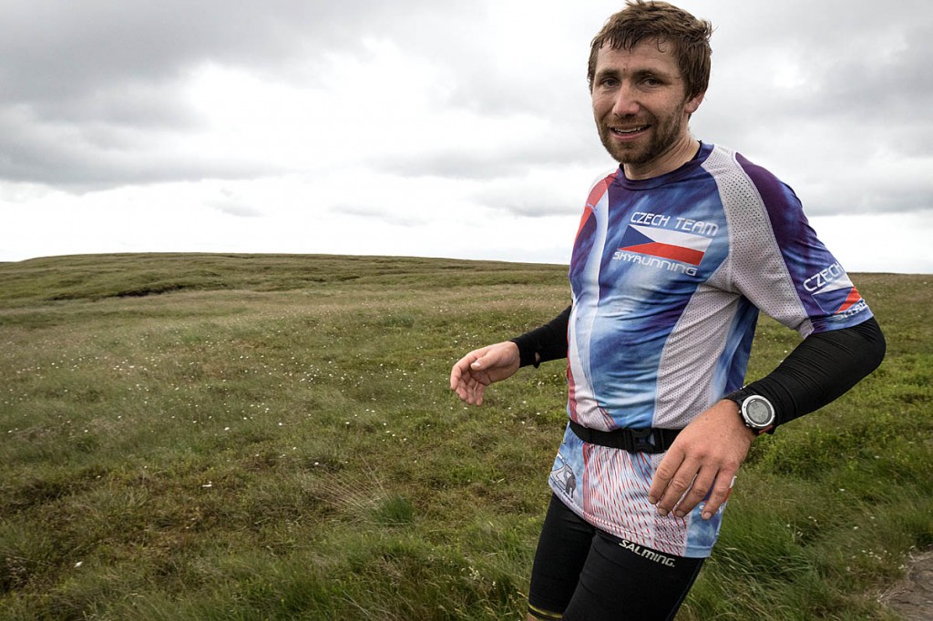 Pavel Paloncý was attempting a new fastest known time to run the Pennine Way. Photo: Bob Smith/grough