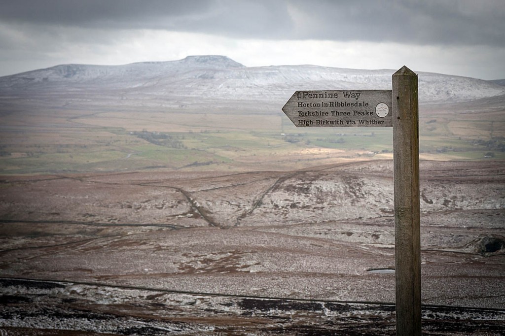 The newer route takes walkers over Whitber Hill, avoiding the worst bogs. Photo: Bob Smith/grough The newer route takes walkers over Whitber Hill, avoiding the worst bogs. Photo: Bob Smith/grough